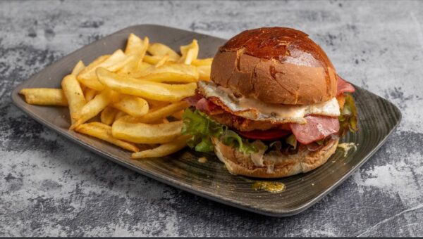 My schnitzel burger
